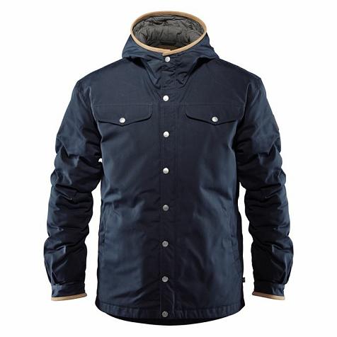 Fjallraven Greenland Down Jacket Navy Singapore For Men (SG-490969)